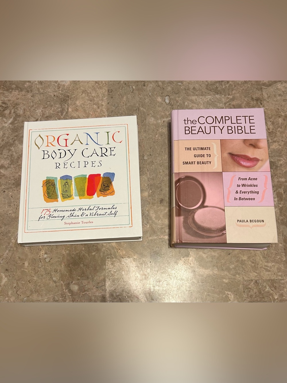 Skin Care & Beauty Self Help books. Set of Organic Body Care & The Beauty  Bible